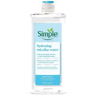 میسلار واتر آبرسان پوست خشک و کم آب سیمپل 400 میل