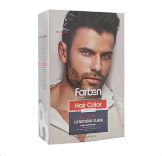 شامپو رنگ فاربن مشکی