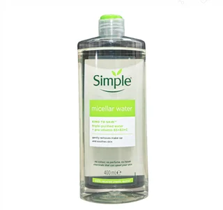میسلار واتر انواع پوست سیمپل 400 میل
