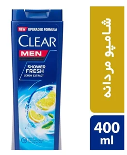 شامپو ضد شوره آقایان کلییر (Clear) مدل Shower Fresh حجم 400 میلی لیتر